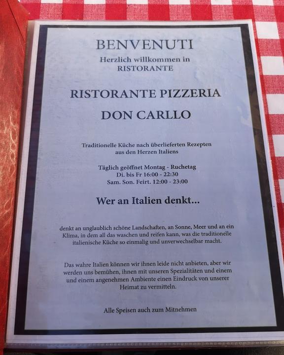 Ristorante Pizzeria Don Carlio